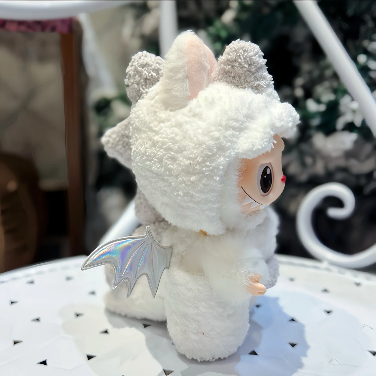 New for Labubu V1 V2 V3 Clothes Vinyl Baby Clothes Lucky Loyalty Trendy Cool Strap Pants Diy Accessories Gift Customization Doll