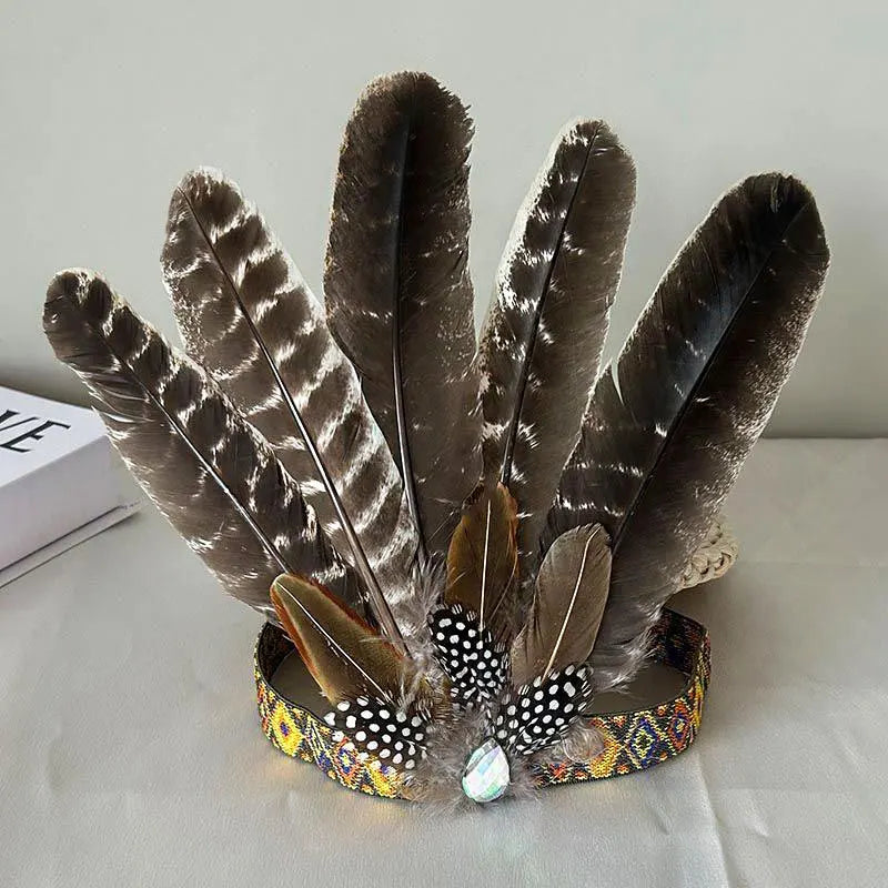 58Cm Doll Clothing Accessories Labubu Leader Zimomo Dog Tooth Necklace Diy Pheasant Tail Headwear Apron