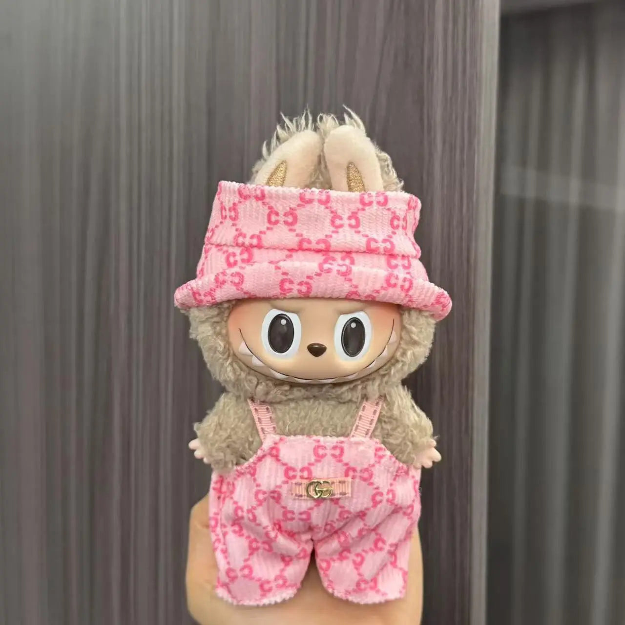 17Cm Labubu Doll'S Clothes the Monster Outfit Accessories Clothing DIY Kids Gift Kuromi Dress Purple Cool Girls Hair Band