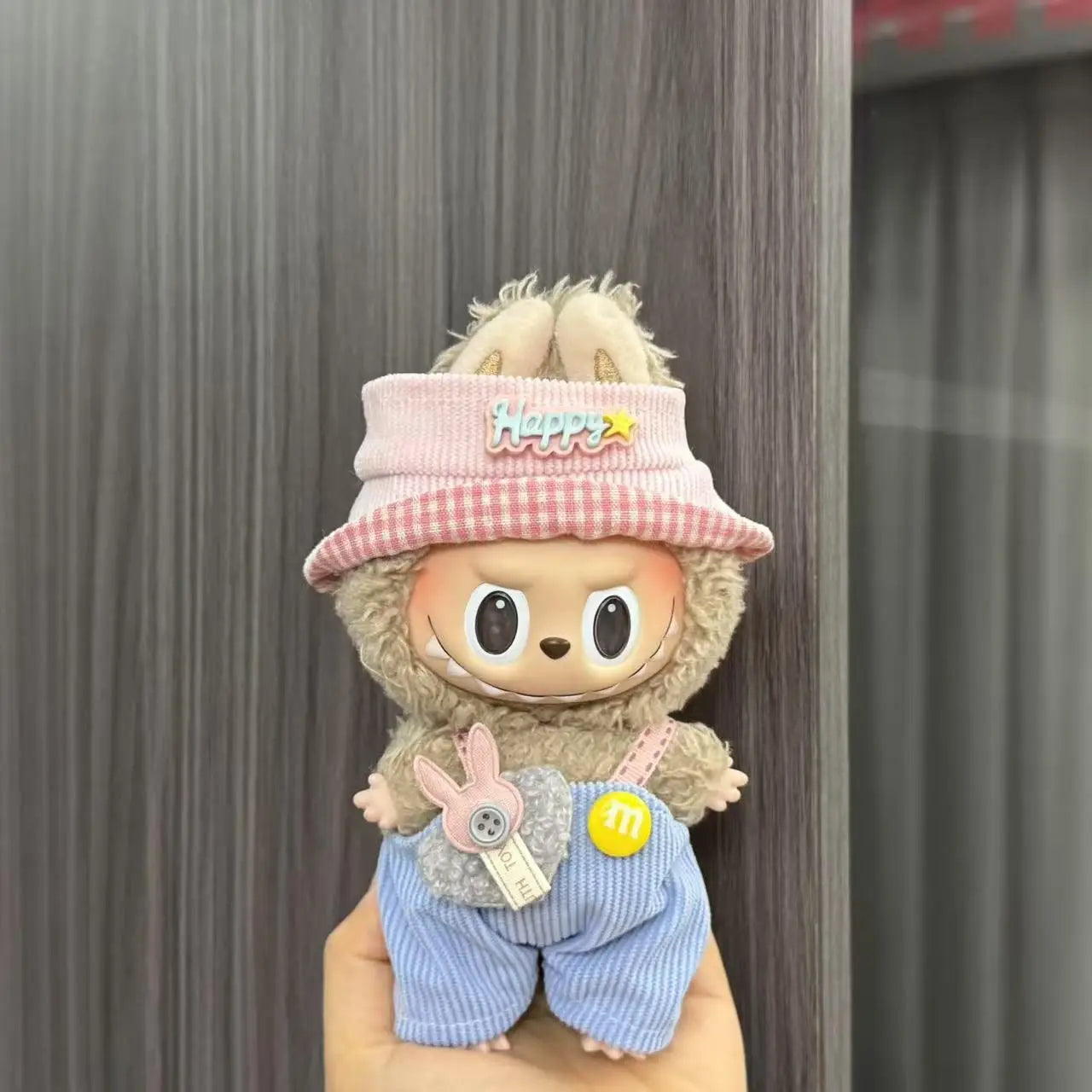 17Cm Labubu Doll'S Clothes the Monster Outfit Accessories Clothing DIY Kids Gift Kuromi Dress Purple Cool Girls Hair Band
