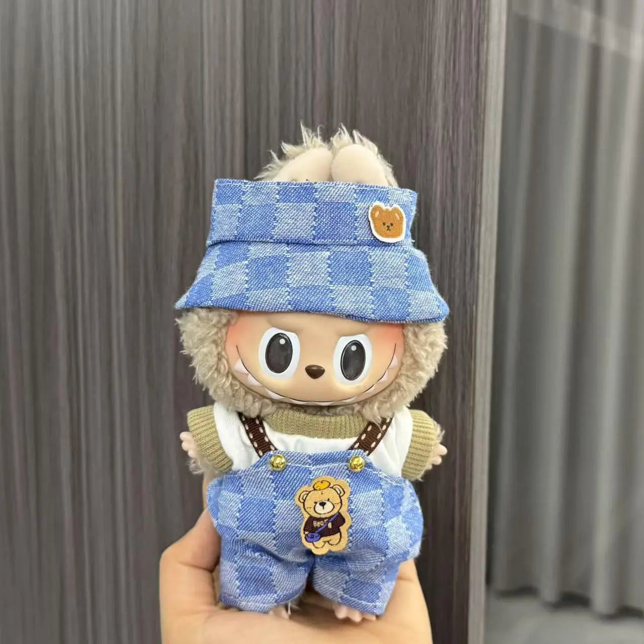 17Cm Labubu Doll'S Clothes the Monster Outfit Accessories Clothing DIY Kids Gift Kuromi Dress Purple Cool Girls Hair Band
