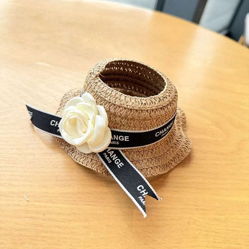 Labubu 17Cm Doll'S Clothes the Monster Outfit Accessories Clothing DIY Kids Gift Black Camellia Dress Shoes Hat Set FM14J