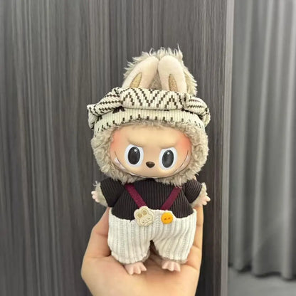 17Cm Labubu Doll'S Clothes the Monster Outfit Accessories Clothing DIY Kids Gift Kuromi Dress Purple Cool Girls Hair Band
