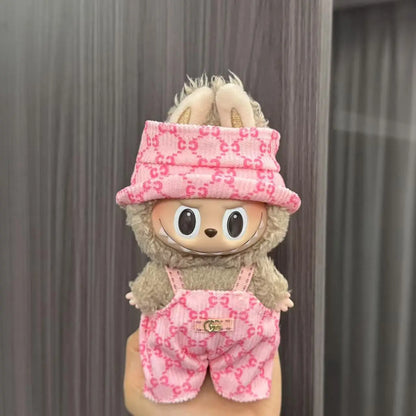 17Cm Labubu Doll'S Clothes the Monster Outfit Accessories Clothing DIY Kids Gift Kuromi Dress Purple Cool Girls Hair Band